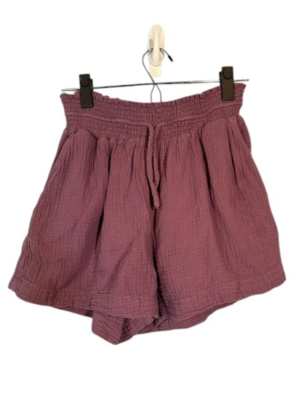 Just Living Purple Cotton Lounge Comfy Casual Shorts Women Sz S